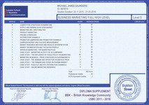 BigMainStreet Diploma Transcript